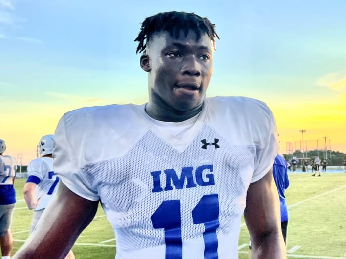 Sam M'Pemba Edge Rusher Bradenton (Fla.) IMG Academy - 2023